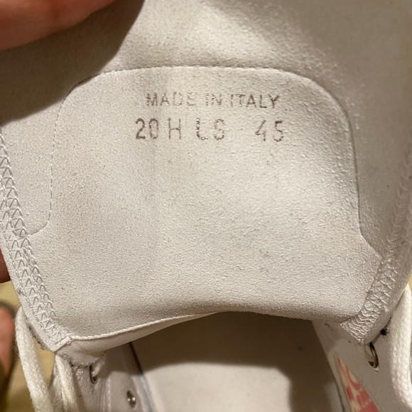 DIOR MEN B23 Oblique Sneakers High Top Sneakers Rare Red Colors - Picture 12 of 16